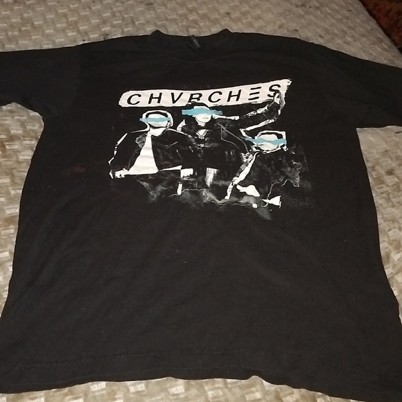 EUC Vintage M Chvrches Concert Tour Shirt - Picture 2 of 3